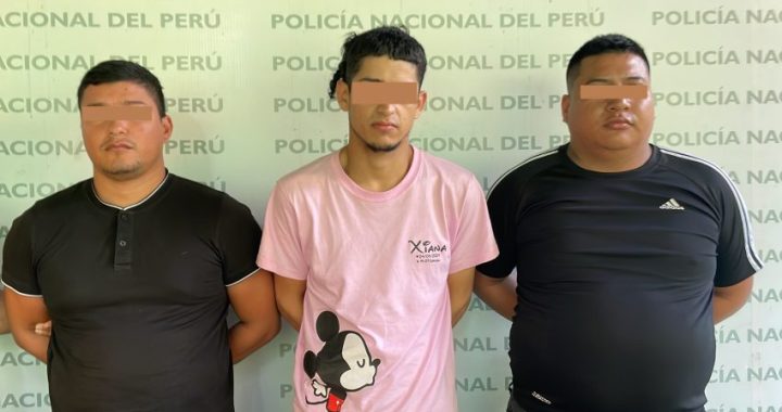 Agentes de Investigación Criminal capturan a colombianos “Los Parceros del Mall” involucrados en “gota gota”