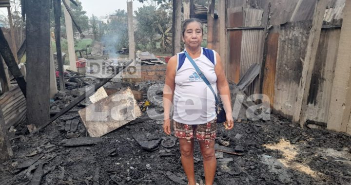 «Se robaron todas mis cosas mientras luchaba contra el incendio»